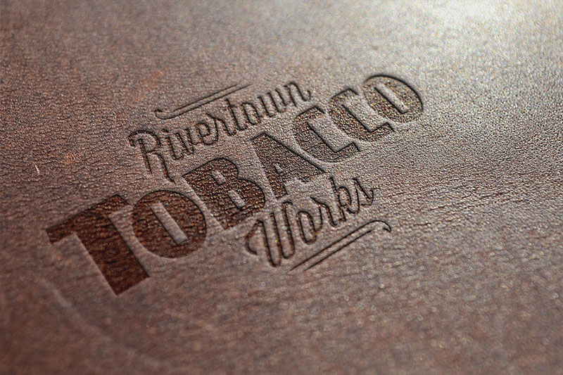 Rivertown Tobacco Works Pipe Tobacco Sales binder cover by Hellbeing