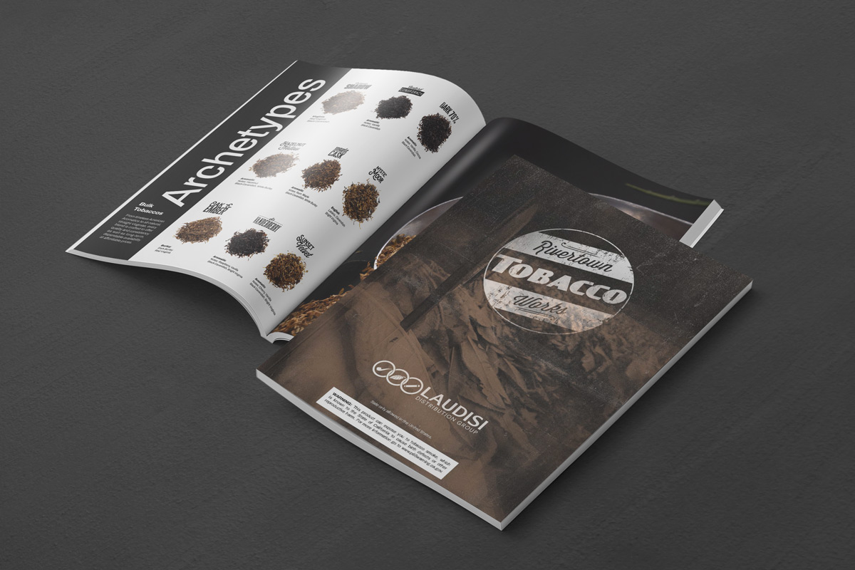 Rivertown Tobacco Works Pipe Tobacco Sales Catalog by Hellbeing