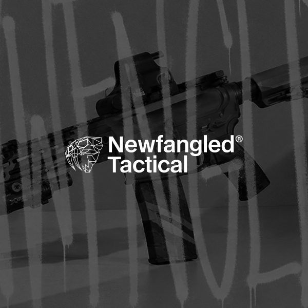 View creative work including the visual identity, brand identity, merch, apparel, web design and e-commerce for  Newfangled Tactical.